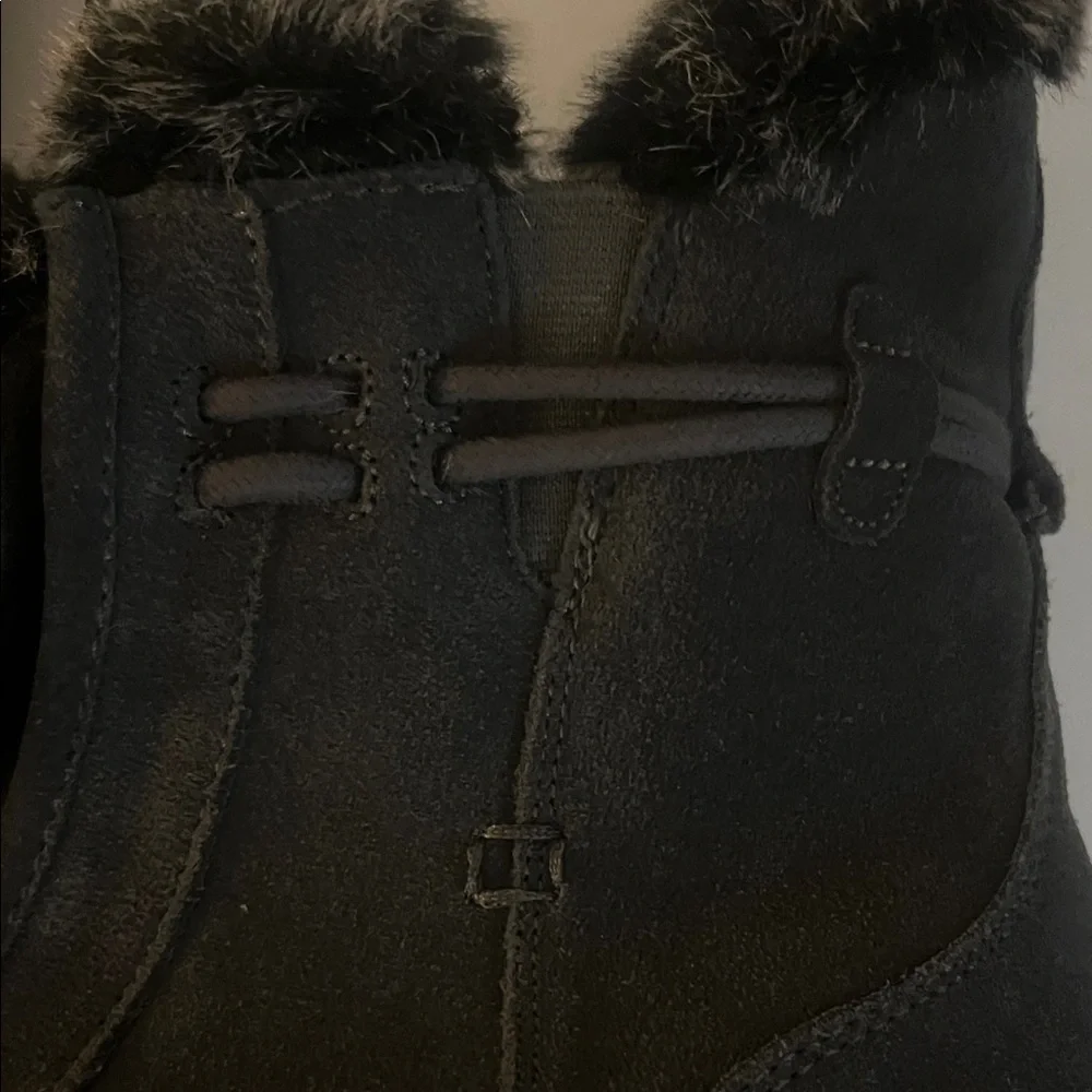Lands’ End‎ Women's Powder belle Bootie Faux Fur-Lined Boots